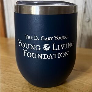 Young Living Navy Blue Insulated Tumbler